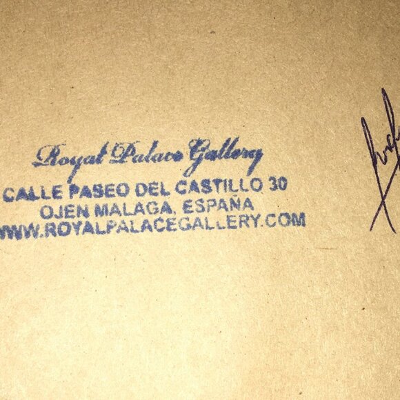 ANDY WARHOL ORIGINAL SIGNED PINK BANANA PAINTING/PRINT 9X11 SIGNED AND NUMBERED - Picture 5 of 5